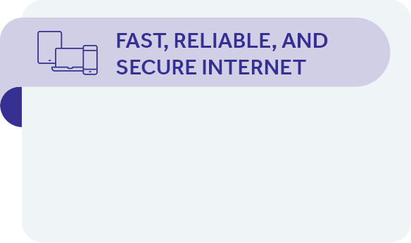Fast, Reliable, and Secure Internet