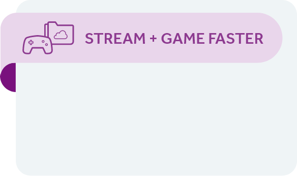 Stream and Game Faster
