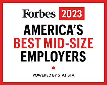 Forbes 2023 Best Midsize Employer logo