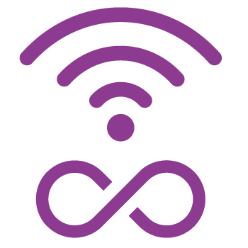 One phone with wifi signal icon